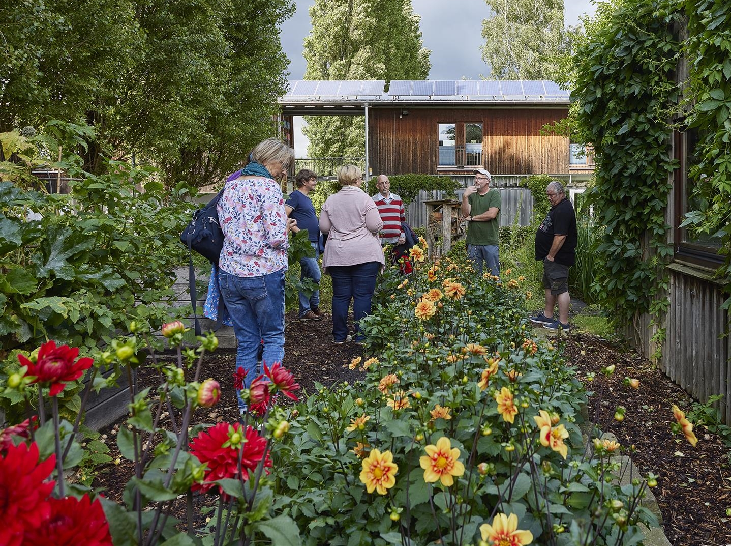 Teilnehmende am Tageslehrgang für Kleingärtner