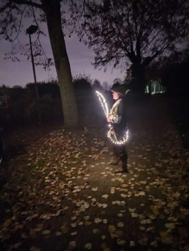 Kgv. „Im Grünen“ Herten - Märchenhafter Fackelumzug lockte die Besucher in Scharen an