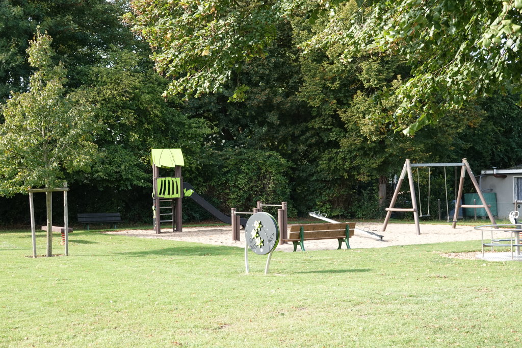GV „Goldener Erntekranz“ - Spielplatz eröffnet: Ein kleines Paradies für die Kinder und ein Glücksfall für die Eltern