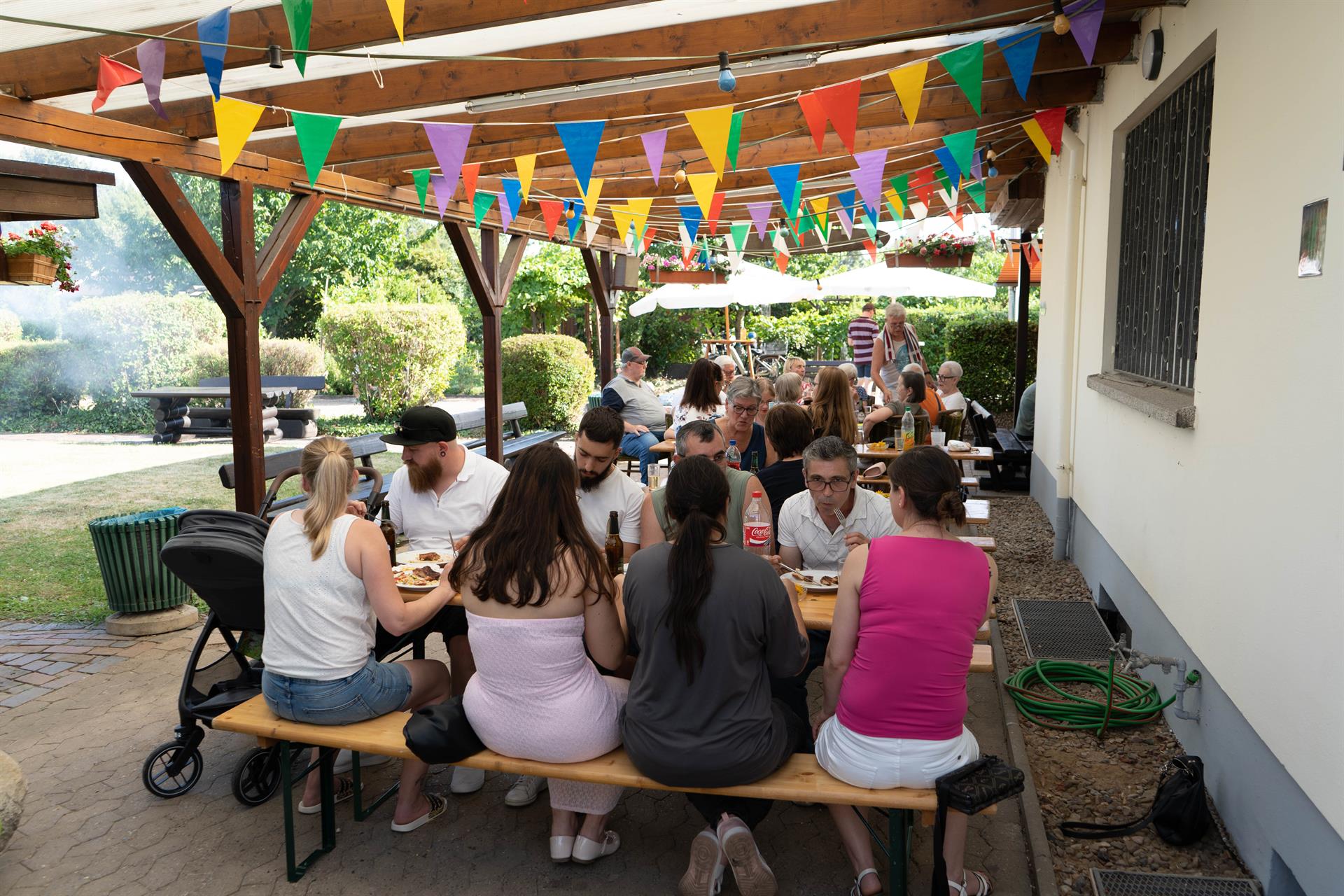 Kgv. „Friedlicher Nachbar“ - Fröhliches Miteinander beim Grillfest