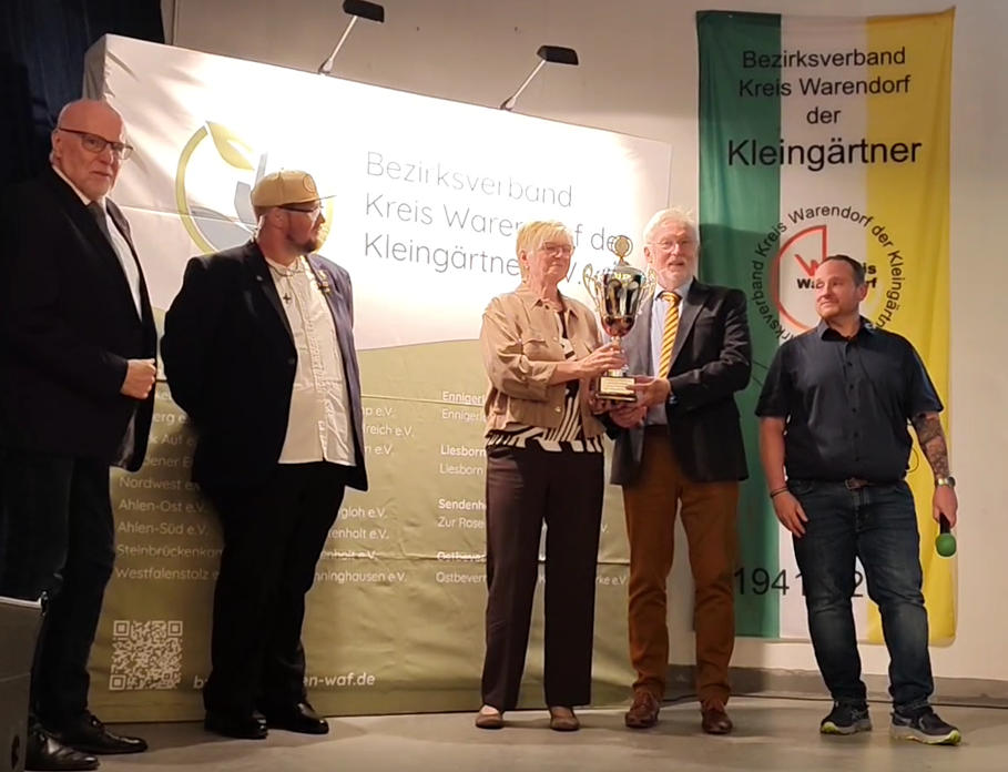 Kgv. „Zur Rose“ Sendenhorst - Wanderpokal bleibt in Sendenhorst	