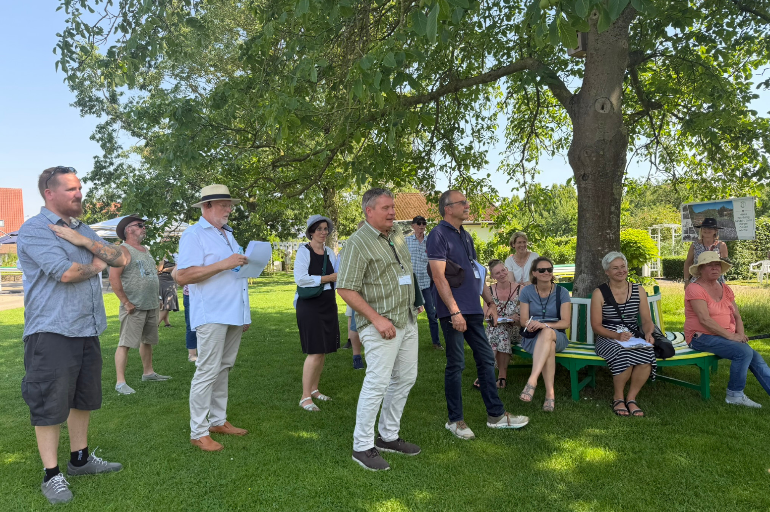 Bewertungskommission zu Gast im KGV Zur Rose in Sendenhorst